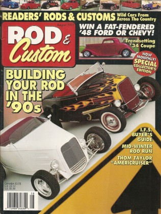 ROD & CUSTOM 1993 AUG - HIGH-TECH SUSPENSIONS FOR RODS & CUSTOMS, DEUCES